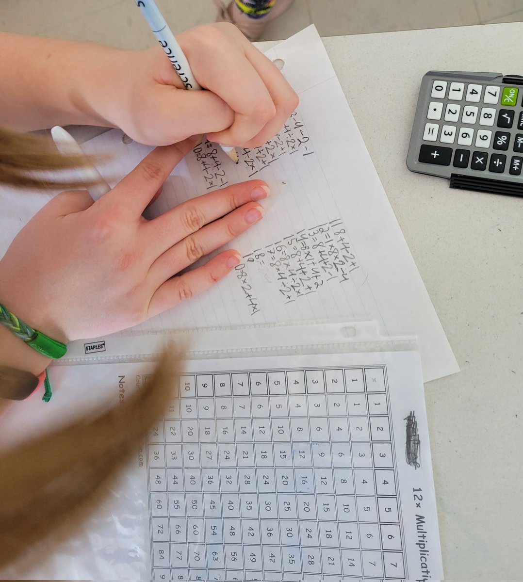 #FourNumbers was such an engaging #ThinkingThursday task! Ss felt the struggle determining how to calculate 3, 9 and 18, but persevered and actually beat me determining a solution to 18 (I hadn't figured that one out 🙈) #BuildingThinkingClassrooms <a href="/OCDSB/">OCDSB</a> <a href="/pgliljedahl/">Peter Liljedahl</a>