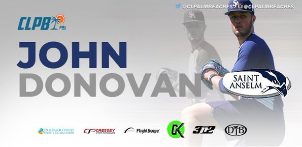 CLPalmBeaches's tweet photo. 🚨⚾️

The CLPB is excited to welcome John Donovan @Jdonovan27 for the 2022 season!

RHP
@STAHawksBSB 

#DoSummerBallDifferent https://t.co/LPprKWO9WT