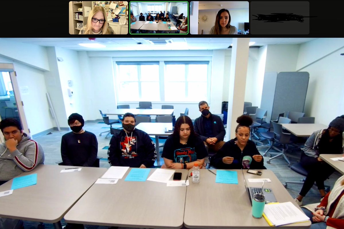 themapacademy's tweet image. Proud of our students for sharing their powerful personal stories today w/staffers from @SenMarkey &amp;amp; @SenWarren &amp;amp; advocating for systematic change to prevent &amp;amp; end youth homelessness as part of @nn4youth National Summit on Youth Homelessness