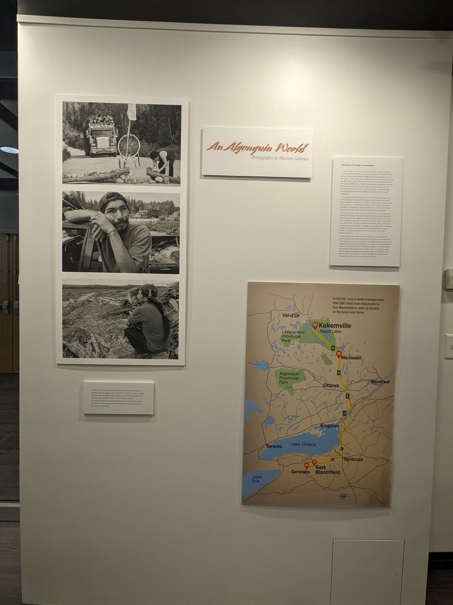 HSartWaterloo's tweet photo. Met a heartfelt photographer sharing the lives of Native Americans in Quebec at O.C.C.   #photography https://t.co/jo70fDNT4C