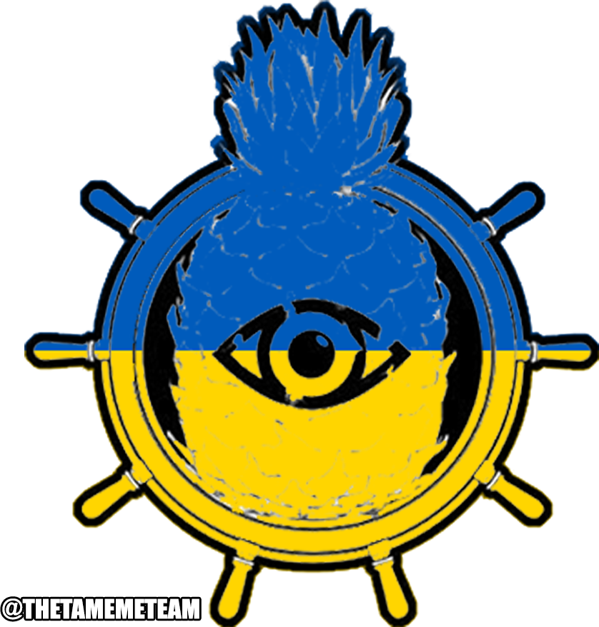 ThetaMemeTeam's tweet photo. The @SecrtPineapple stands with the people of #Ukraine!  Stay #PINESTRONG! 🍍🇺🇦

@SecrtPineapple @TheRareRobot @ThetaDrop @Theta_Network #secretpineapplesociety $THETA #THETA #thetadrop #TFUEL $TFUEL #nfts #nft #NFTcommunity #nftmeme #nftmemes #crypto #cryptomeme #cryptomemes https://t.co/xmUMPvPmy4