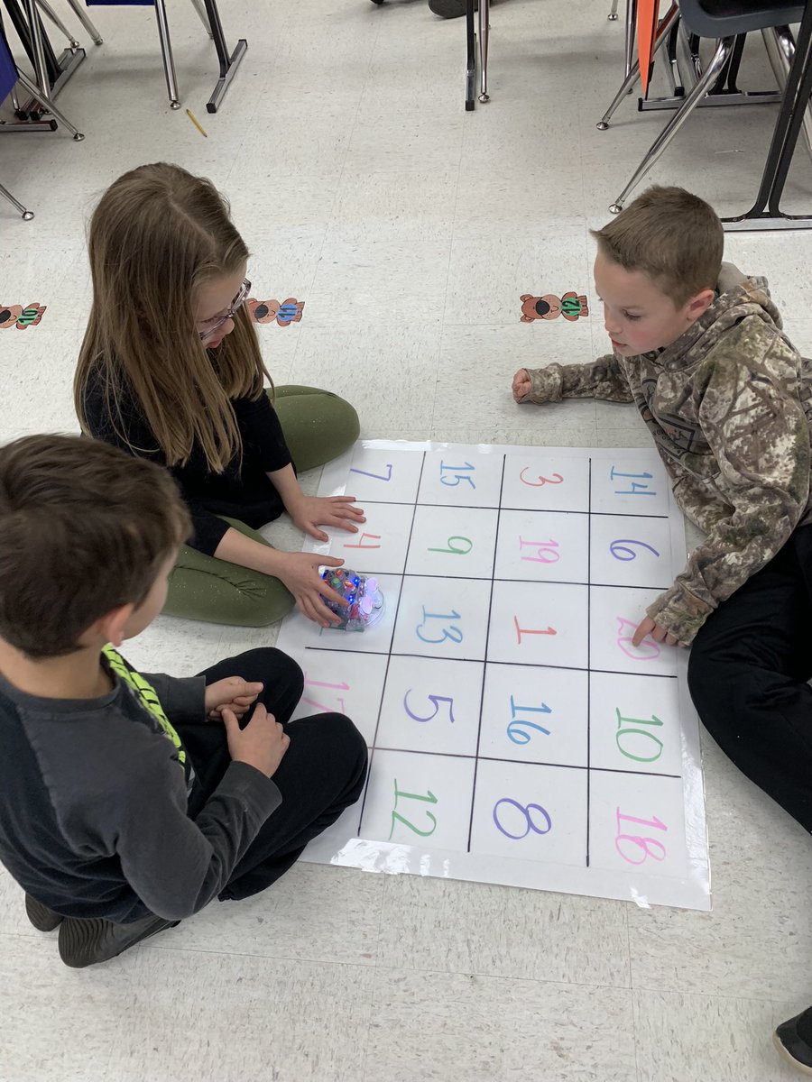 mrshollar's tweet image. Today’s first graders worked with @BlueBots to practice counting by twos and fives. They had to think like a computer to create an algorithm, using the proper sequencing of steps. #greatcoders @RoundHillES @JanieLyman