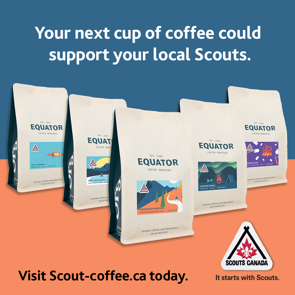 scoutscanada's tweet photo. A clean and smooth blend punctuated by snowshoeing and a new-found confidence. Your next cup could support your local Scouts! 
https://t.co/x8NtakUBo2
Buy #ScoutCoffee.

📷  @138thToronto (@TorontoScouts) https://t.co/JmupCd79Or