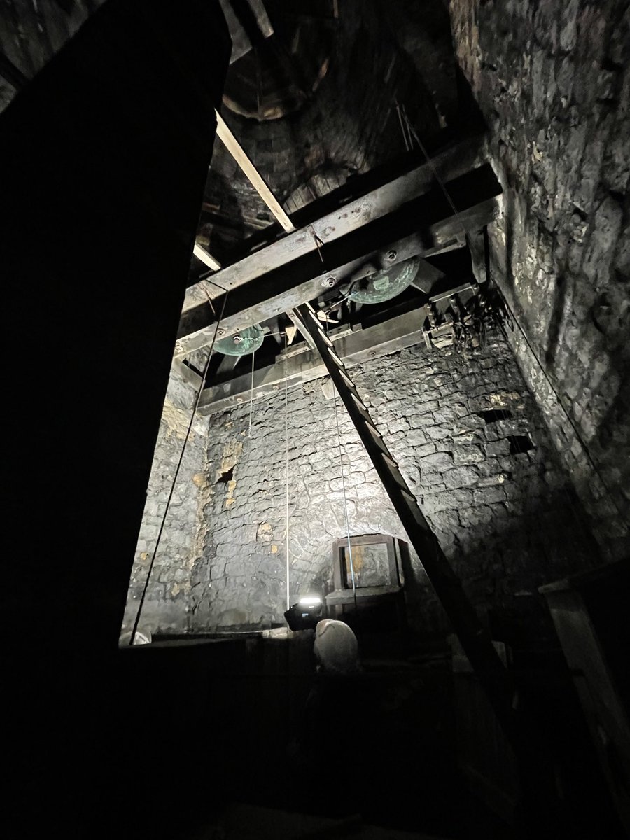 Inspecting the fabric of ⁦<a href="/TheCCT/">Churches Conservation Trust</a>⁩ St. John, Lancaster, built 1754-55 when the congregation of the Priory church became too large, to develop proposals for conservation &amp; repair with ⁦<a href="/ThomasonsUk/">ThomasonsUK</a>⁩ ⁦<a href="/IngletonWood/">Ingleton Wood</a>⁩ ⁦<a href="/CCTRegen/">Regen Taskforce</a>⁩ | ⁦<a href="/buttressarch/">Buttress Architects</a>⁩