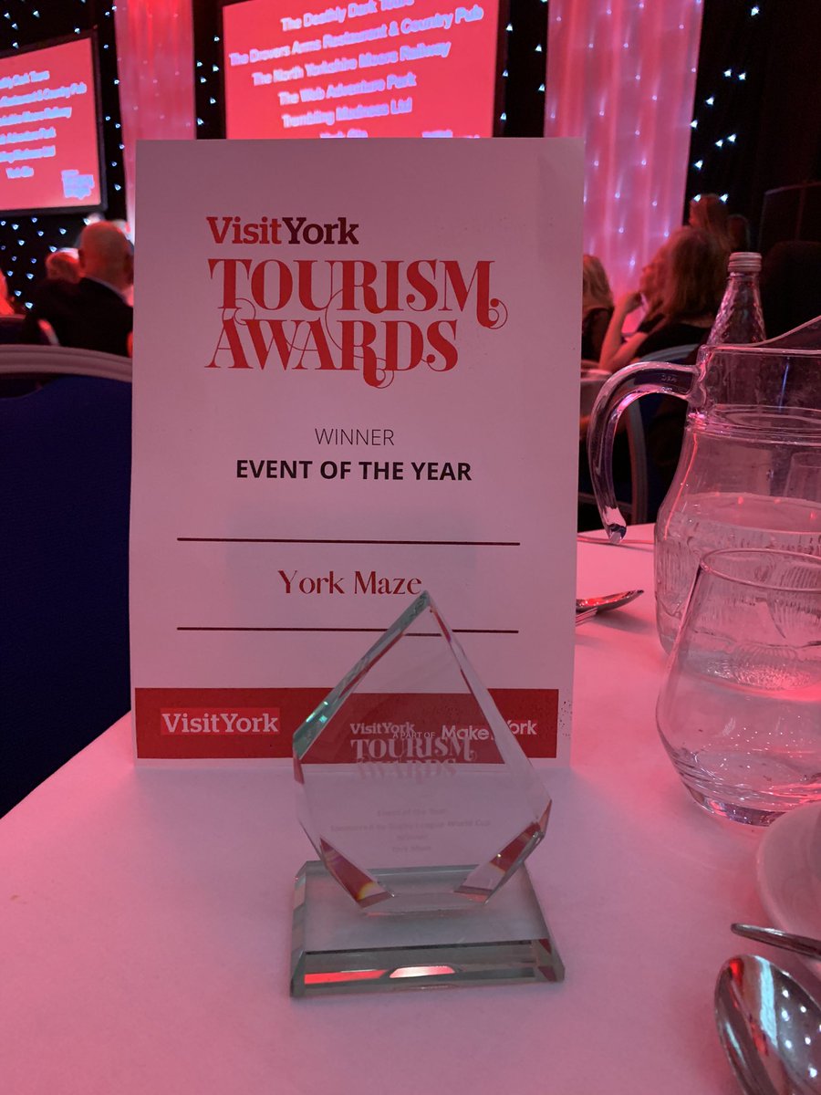We only went a won it! <a href="/VisitYork/">✨ Visit York ✨</a> Event of the Year! After not being open for a year thanks to our amazing visitors we bounced back in 2021! We have more exciting corncepts to be revealed for 2022! #VYTA22 #winner  #amazing <a href="/VisitYorkBiz/">Visit York Membership & Opportunities</a>