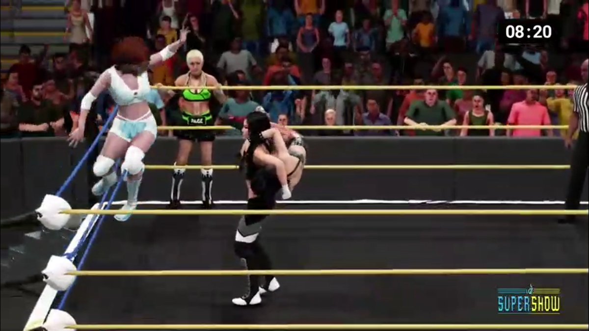 (1/4) 25 minutes. 25 minutes of 4 champions, 2 on each side, competing for brand pride. Getting the chance to face off against Rikona Ishida and Ali Page was truly incredible. However, there are two things I have to say to my tag partner last night Sophia Winters.