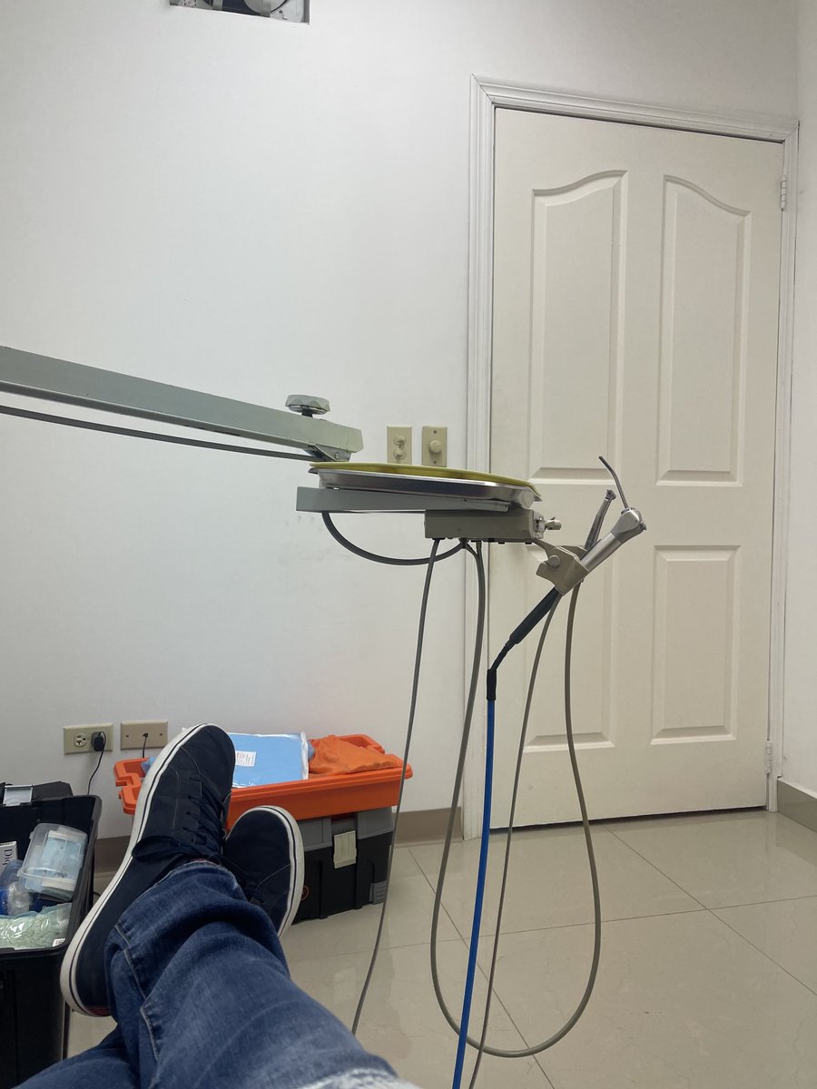 Que dará más miedo ? Una cita con tu dentista o una cita por extradición ?