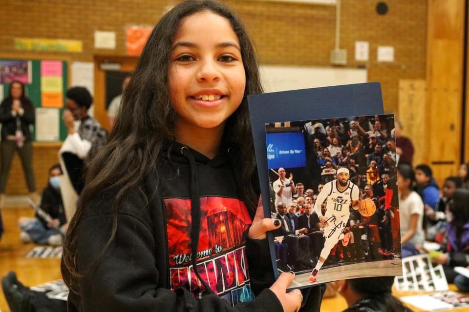 MulticulturalUT's tweet photo. Last week, our @MLKUtah Commission and staff had the pleasure of partnering with the @JazzDoingGood team to create an MLK experience at Lincoln Elementary in the Granite School District! ✨

Thank you to the groups involved that engaged our young leaders. 

#MLKDayEveryday https://t.co/F2Bc2R0BbR