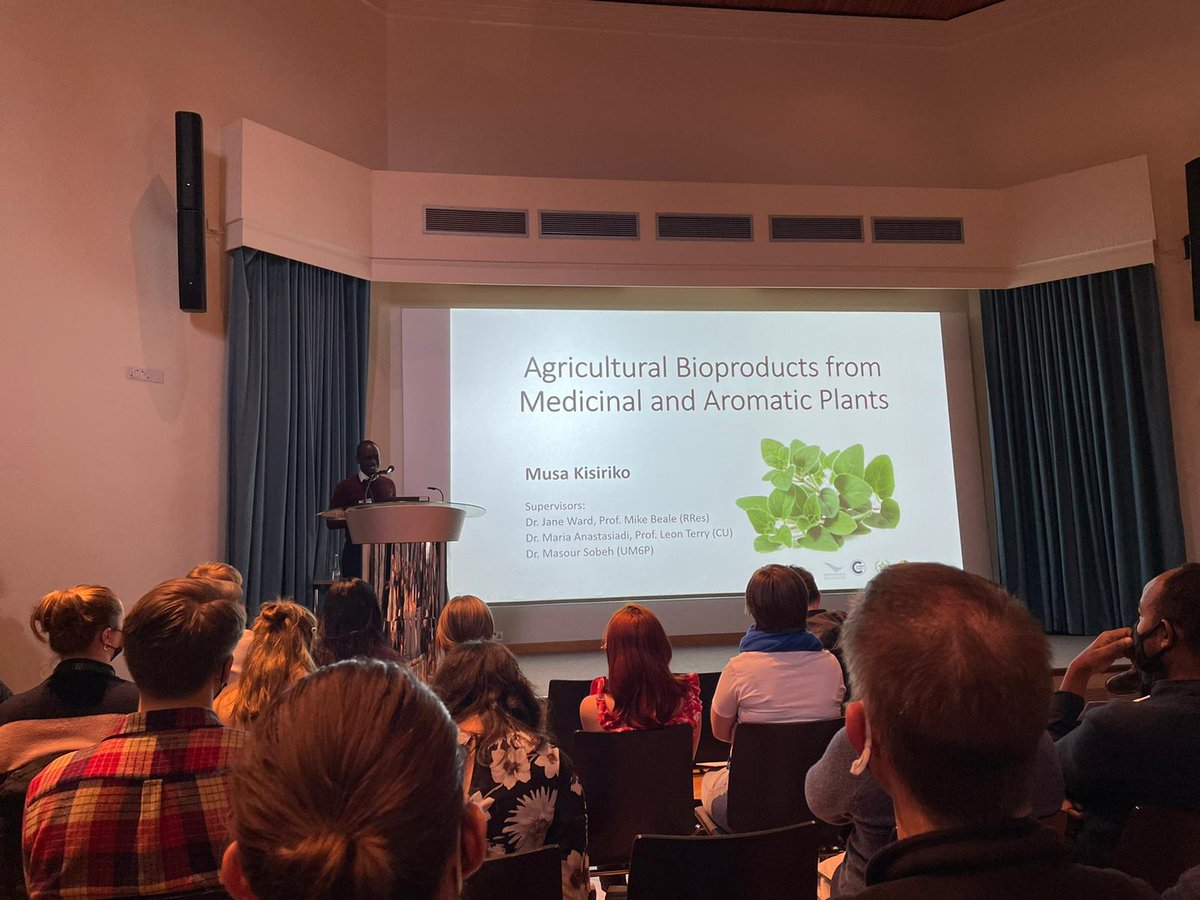 Musa Kisiriko (@musakisiriko) on Twitter photo Yesterday, I had the opportunity to deliver a talk and a poster presentation about the progress of my research at the <a href="/Rothamsted/">Rothamsted Research</a> annual PhD Symposium.
Definitely feels good being back to in-person events. Yesterday, I had the opportunity to deliver a talk and a poster presentation about the progress of my research at the <a href="/Rothamsted/">Rothamsted Research</a> annual PhD Symposium.
Definitely feels good being back to in-person events.