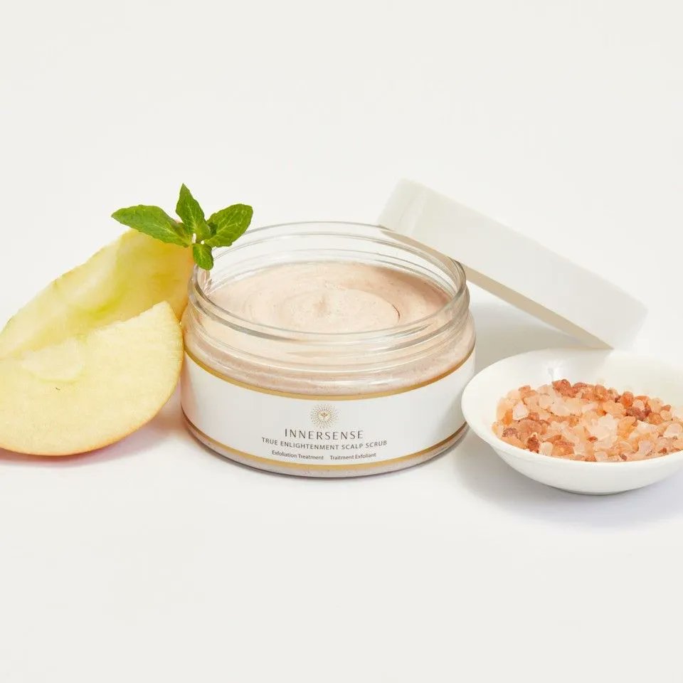 It's time for a self-care day! 🌿💕
<a href="/Innersense/">Innersense Organic Beauty</a> True Enlightenment Scalp Scrub is made with Hawaiian Red Salt, Peppermint Oil, and Apple Extract to help gently remove impurities and restore hydration to the scalp! 

#readthelabel #innersenseorganicbeauty #spreadthehairlove