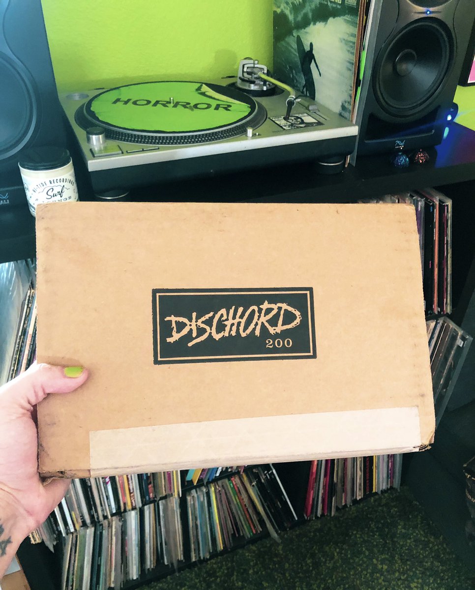 BenNineK's tweet photo. It has arrived! @dischordrecords 
Cc: @johnnyappeal https://t.co/gkBgodXxBA