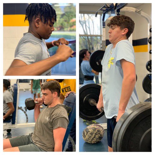 1% better! Adding more to this program everyday! #chasingperfection @Webb_Athletics