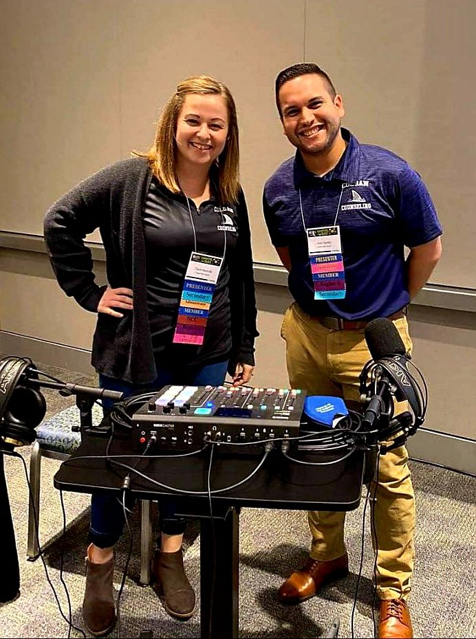 Thanks to <a href="/CounslrSrAgosto/">Jean Agosto</a> for supporting an idea that started 18 months ago to present at <a href="/VSCA/">VA School Counselors</a> with me! We were finally able to do it! #VSCA2022 <a href="/colganhs/">Colgan High School</a> #pwcscounseling