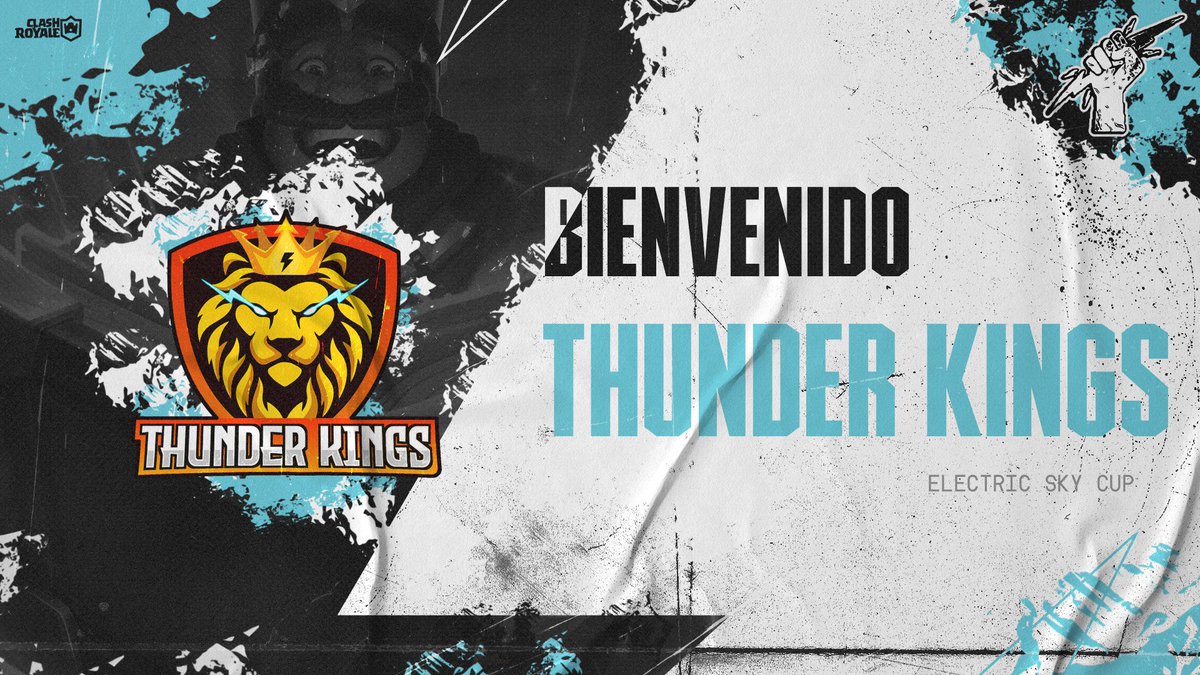 #ClashRoyale 
🎊PRESENTACIONES🎊
13/16

Queremos dar la bienvenida a un equipo que llega desde Costa Rica para darlo todo‼️

Mucha suerte <a href="/ThunderKingscr/">Thunder Kings</a> 🍀 

ULTIMOS 2 CUPOS DISPONIBLES, PREGUNTA POR MD📥