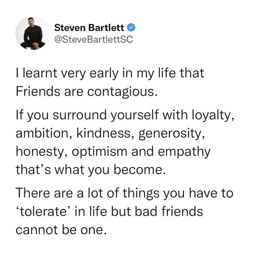 This right here👇🏼 
@SteveBartlettSC