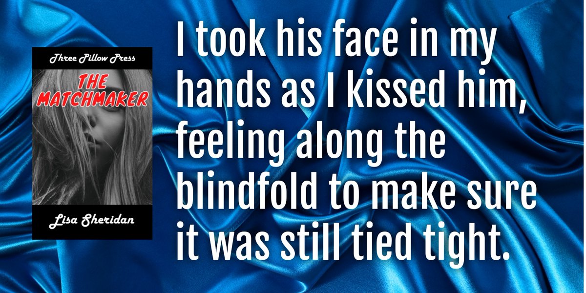 PillowThree's tweet photo. The Matchmaker by Lisa Sheridan
 
Shari experiences so much pleasure in her relationship with Mitch that she decides to do whatever it takes to get her friend Trish over the hump of being single.  #FMF #Threesome #Erotica #KU
 
https://t.co/UsePsSy6jL https://t.co/YT82IEHiy5