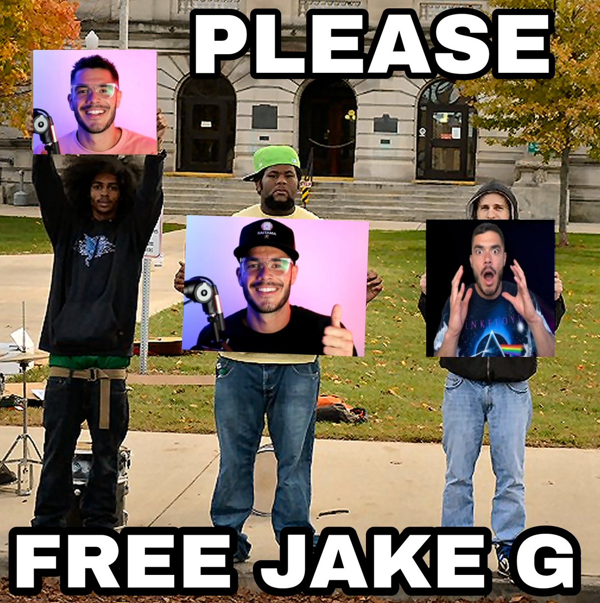 Saita4Journee's tweet photo. DEAR @YouTube and @YouTubeCreators  PLEASE FREE OUR BRUTHA, HE DIDNT DO ANYTHING WRONG. @JakeGagain #FreeJakeGagain https://t.co/u6NKV7ZLec