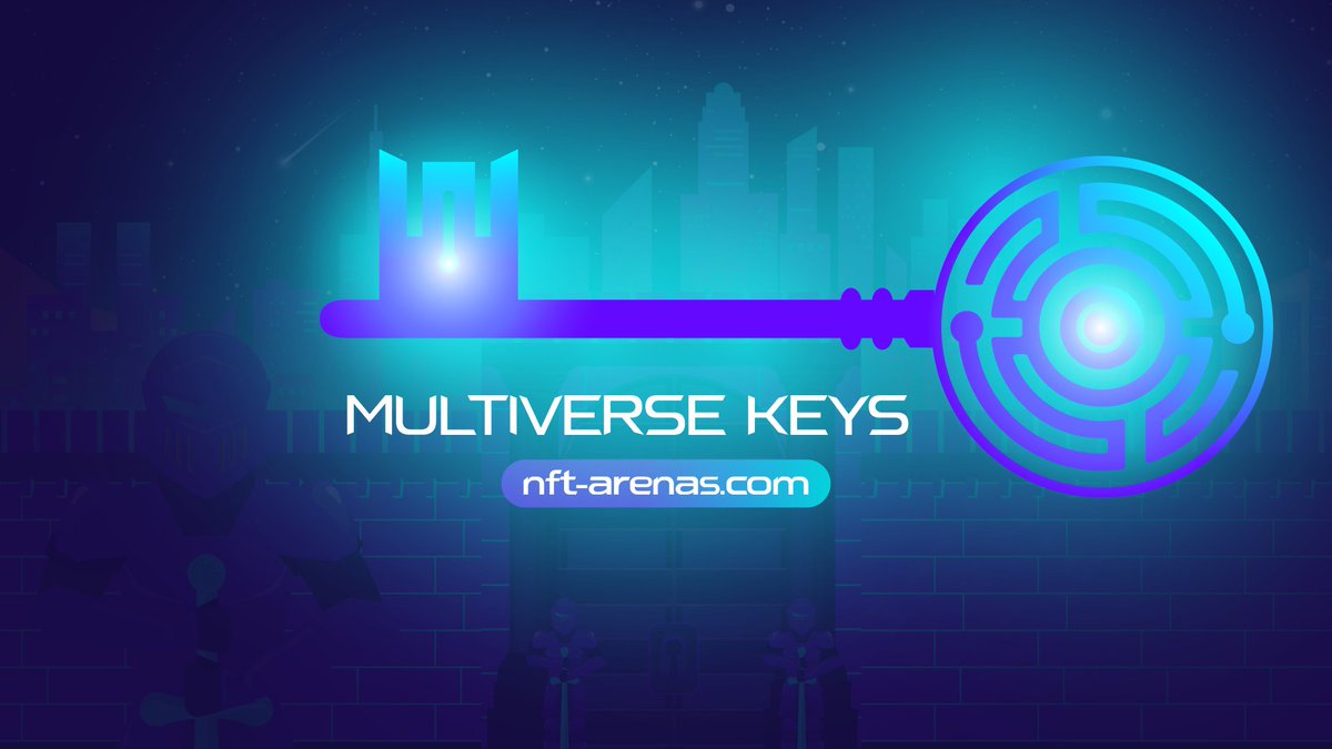 #NFTGiveaway 
If you are active and helpful in our social media groups, you can win #nft MULTI KEYS. Also join our groups every Sunday at 16 UTC #GiveawayNFT  #bnb #binancenft 

Get access to our #metaverse with a rare nft key🗝️

Play on our web 3.0 page: nft-arenas.com