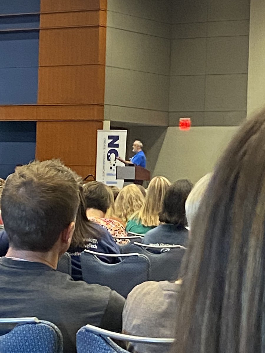 MrsLorbacher's tweet photo. What a great first day at NCTIES. Loved learning with these amazing people. Can’t wait for another day! #NCTIES22 #better2gether https://t.co/tY7GKCDkCZ