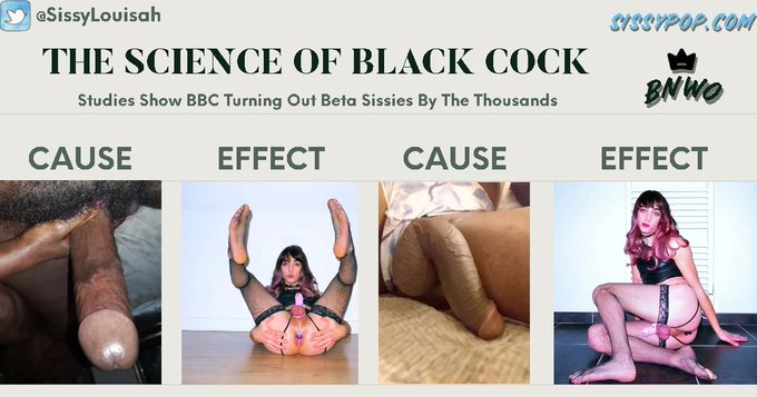 It's All Cause &amp; Effect Sissy!  @SissyLouisah Knows This First Hand!  Retweet: If you Love BBC  Get Captioned<a class="tags" target="_blank" title="On Twitter" href="/?out=eyJ0eXAiOiJKV1QiLCJhbGciOiJIUzUxMiJ9.eyJpYXQiOjE3MjQyNDIzNTIsImlzcyI6InR3cG9ybnN0YXJzLmNvbSIsIm5iZiI6MTcyNDI0MjM1MiwiZXhwIjoxNzU1Nzc4MzUyLCJyZWRpcmVjdF91cmwiOiJodHRwczovL3R3aXR0ZXIuY29tL1Npc3N5TG91aXNhaCJ9.7qabZrJviMGY3u08uvN-jEa-2Ulw8Qj6xCIfd4HOX8ZccmQ43eivOFRg9gaNqni7LGO5uYKrQnfbWJIa2Ge_EQ">@SissyLouisah</a><a href="/tag/bbc"class="tags"><span>#bbc</span></a><a href="/tag/sissy"class="tags"><span>#sissy</span></a><a href="/tag/chastity"class="tags"><span>#chastity</span></a><a href="/tag/sissycaptions"class="tags"><span>#sissycaptions</span></a><a href="/tag/femboy"class="tags"><span>#femboy</span></a><a href="/tag/bnwo"class="tags"><span>#bnwo</span></a>