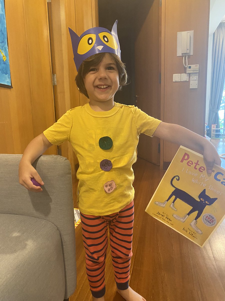 Ready for #WorldBookDay he loves this book and can recite the whole story. I love when I’m reading and he corrects me if I skip a word. He has such a love for reading and books! ❤️