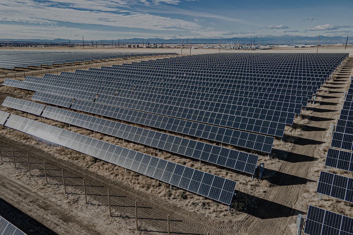 unicosolar's tweet image. Together with @NamasteSolar, we developed this 40-acre community solar garden in Aurora for @xcelenergy to provide #zeroemissions electricity to local businesses and residents.  

#solarpower #renewableenergy #communitysolargardens #unicosolarinvestors
