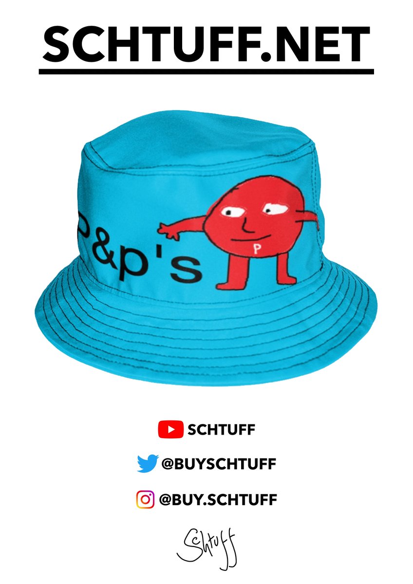 You gotta love P&amp;p's!

Buy the P&amp;p's bucket hat at schtuff.net