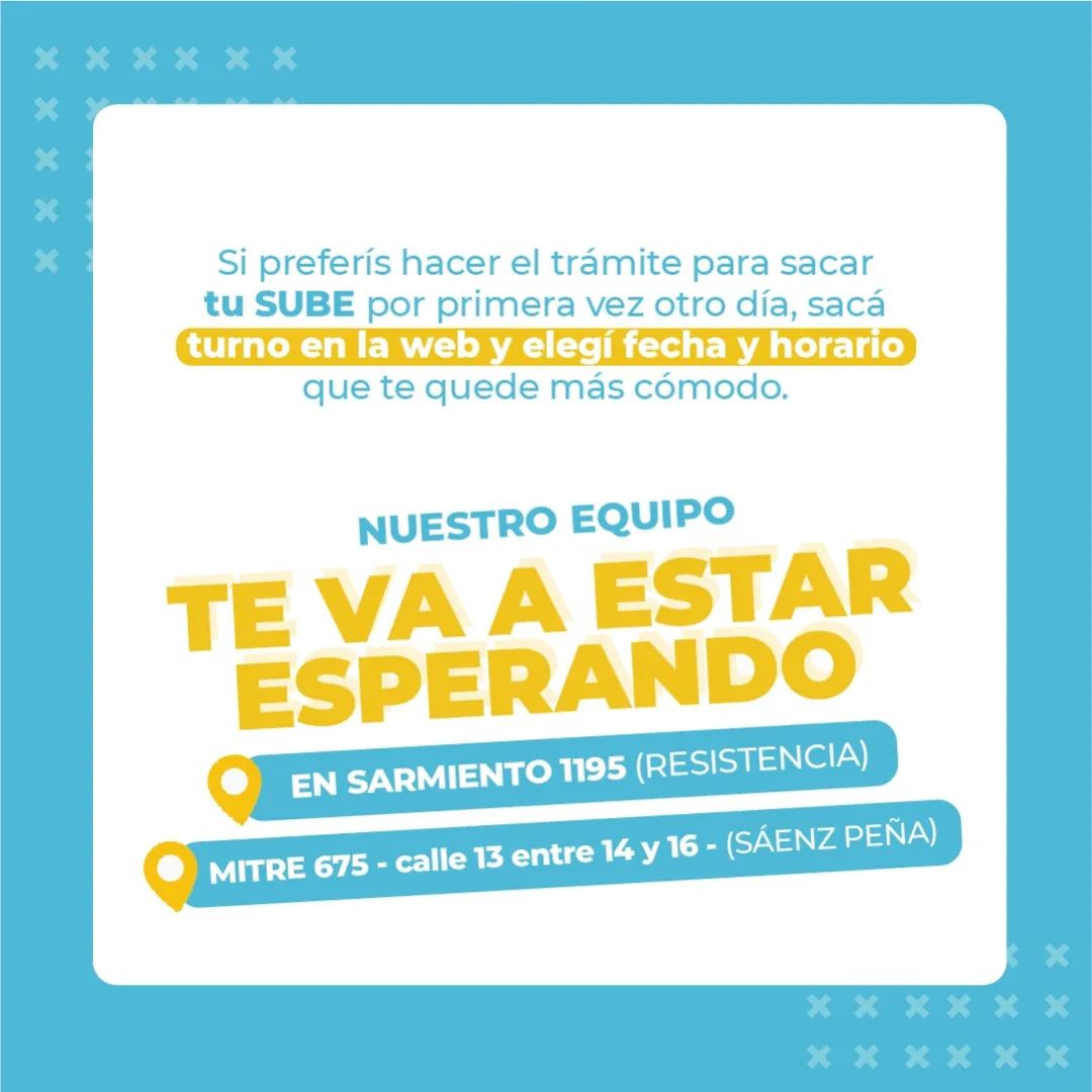 utfrre's tweet photo. 🚸 Si sos estudiante de universidad 👉🏼 te esperamos el Sábado 5 de Marzo  para que puedas realizar tu 💳 Sube Estudiantil en la 📍 Plaza España.
⚠️ No te olvides de sacar turno.
🚍  Acercamos la atención a los barrios y garantizamos el derecho al boleto estudiantil gratuito 🤜🤛 https://t.co/3OoUFfK70x