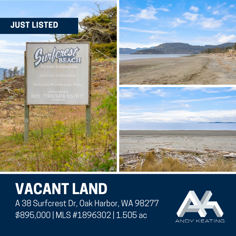 andykeatingre's tweet photo. #JustListed #VacantLand in #OakHarbor
View Full Listing>> https://t.co/bgcOZwFGBr 
This is your chance to own a Flat, level, no-bank waterfront sandy beach. 
.
.
#AndyKeating #RSIR #RealogicsSothebys #RealEstate #JustSold #OakHaborRealEstate  #WhidbeyIsland https://t.co/pS9MzcK6M7