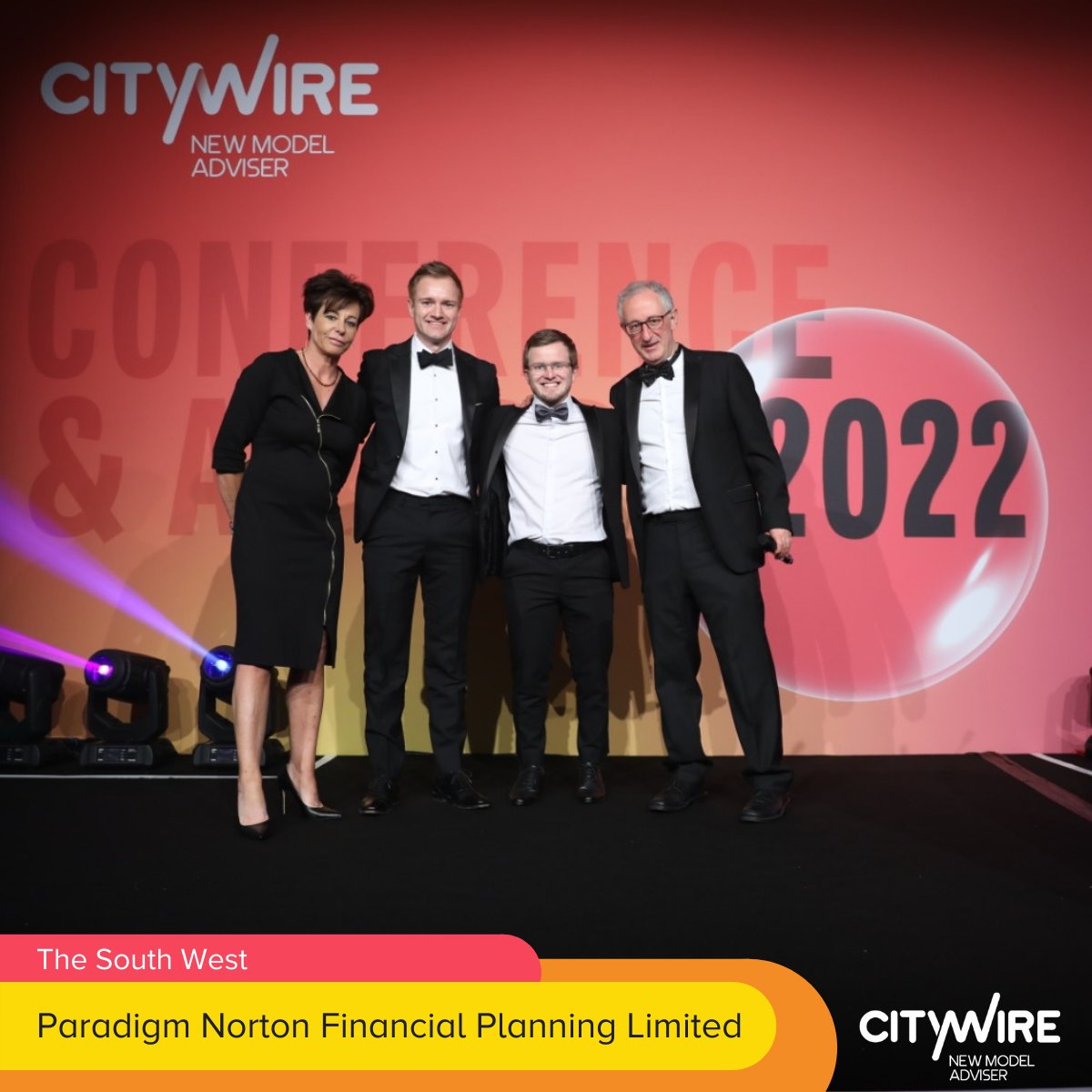 Congrats to <a href="/paradigmnorton/">Paradigm Norton</a> for winning the South West regional award 👏