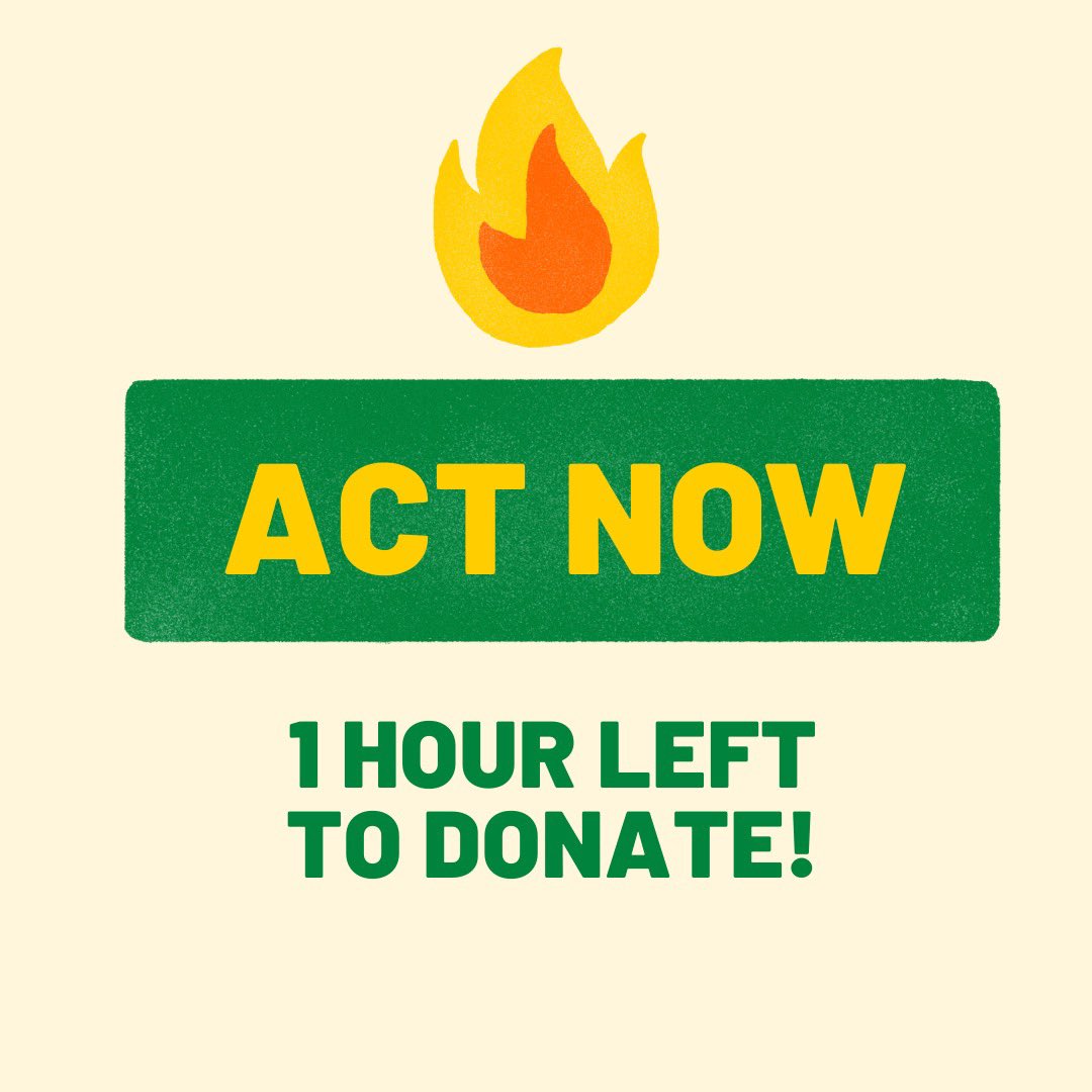 1 hour left to give! Head on over to the link in our bio to make a donation, or like and share our posts to help us get more visibility. We are so grateful for any support support that you can offer! 
#AmplifyAustin #fundraising #ILiveHereIGiveHere #givetovivo #teatrovivo