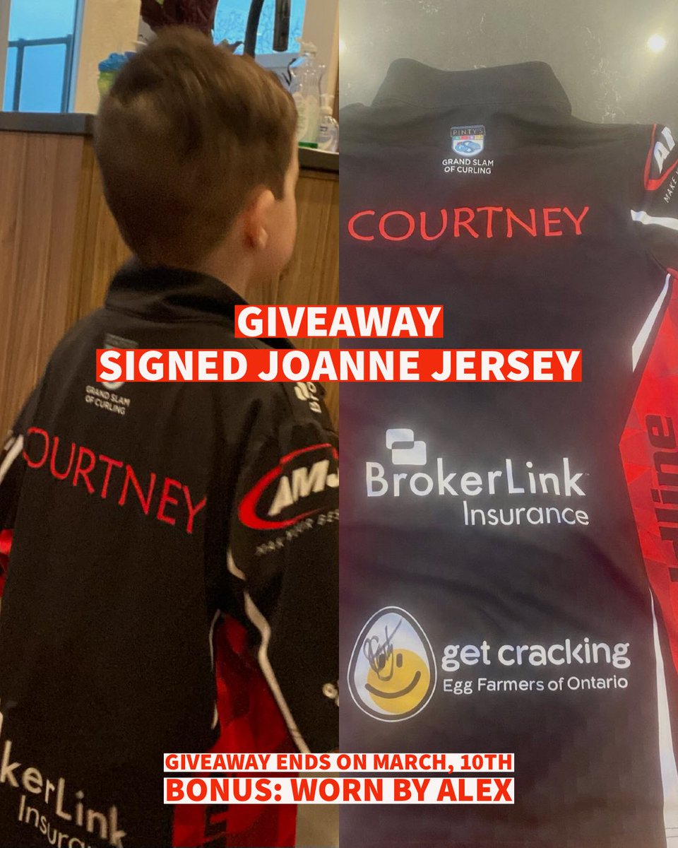 🗣GIVEAWAY 

RT &amp; FOLLOW (<a href="/JoCourtney89/">Joanne Courtney</a>) to win a signed jersey, by yours truly. Bonus: it’s also an Alex-worn jersey. 😜

…and after you give me a follow, stick around. Sharing some exciting news with all of you soon!