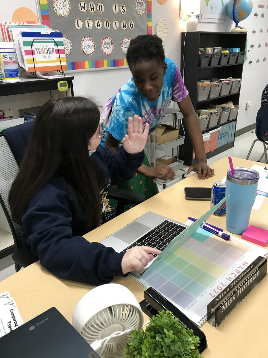 MsMiller_WES's tweet photo. I loved seeing Ms. Hoffman individually pull her kids aside to review FastBridge progress monitoring scores.  Later in the hallway during dismissal, students were bragging to each other about their growth! @MsHoffman5 @Warren_Elem https://t.co/OpQ6ncE5pv