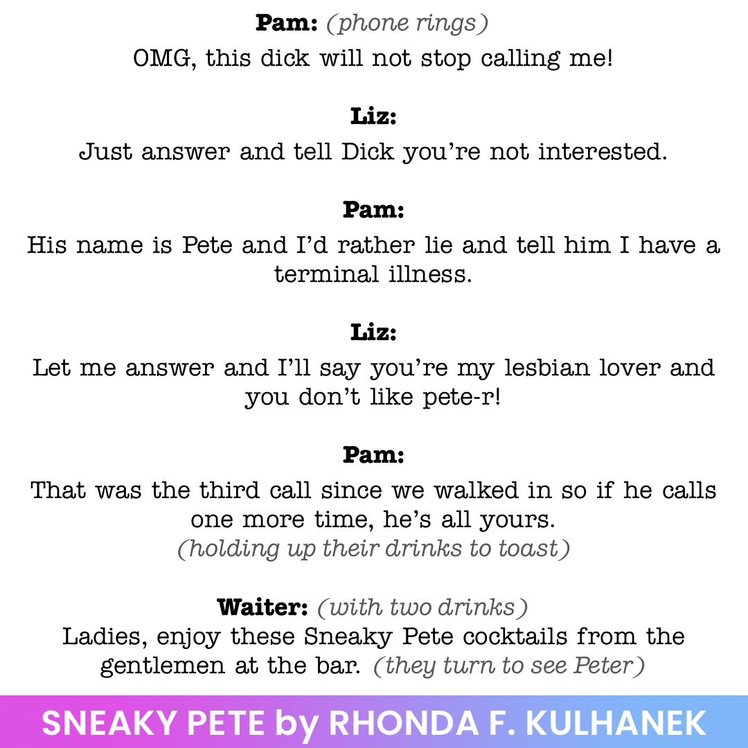 ScriptWorks_ATX's tweet image. SNEAKY PETE BY RHONDA KULHANEK, (@hey_rkul) a new play for  #AmplifyAustin! Help cultivate &amp;amp; strengthen local writers whose plays enhance &amp;amp; enrich Austin’s creative atmosphere.

👉 Tap ✨ bit.ly/AA_22 ✨ to donate directly on our Amplify Austin page now!