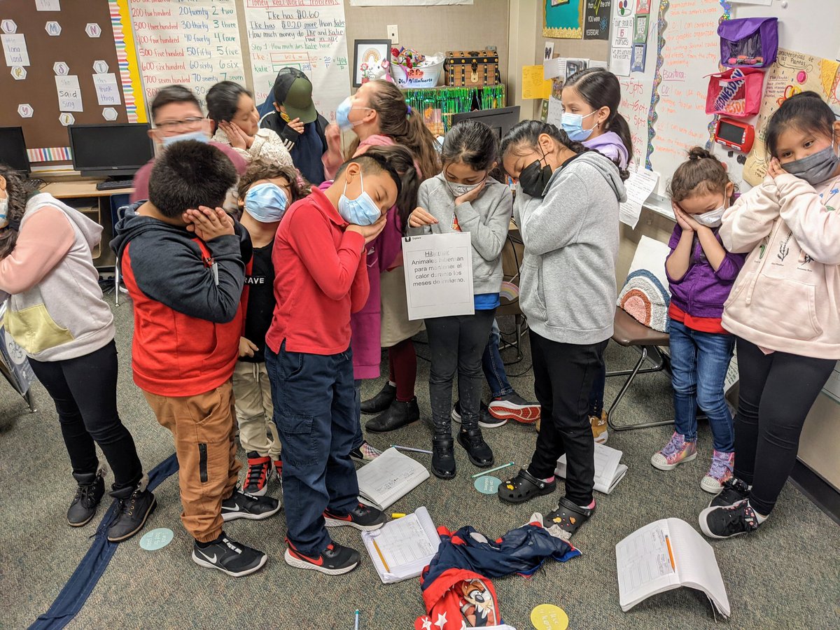 TeachPaj's tweet photo. This week we used our investigative skills to match the organism with it's behavior/characteristics and recorded our information. But I think the most fun of all was acting out the effects that come from environmental changes. @Martin_Mustangs @AliefScience https://t.co/jG2DhCHe8v