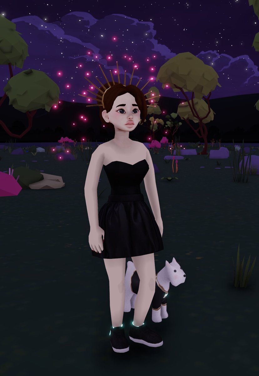 DahliaJuneF's tweet photo. @ParcelNFT @decentraland Here is my submission for - Dahlia X M1D Collection -  Aura Crown, 1st Dawg, Uptown Dress, Downtown Dress &amp; Aroundtown Dress.  @DahliaJuneF X @Meta1Designs 
@ParcelNFT
@decentraland
@MetaPartyDCL   
Thank you for the opportunity. ❤️ https://t.co/hGF5iBKf5A