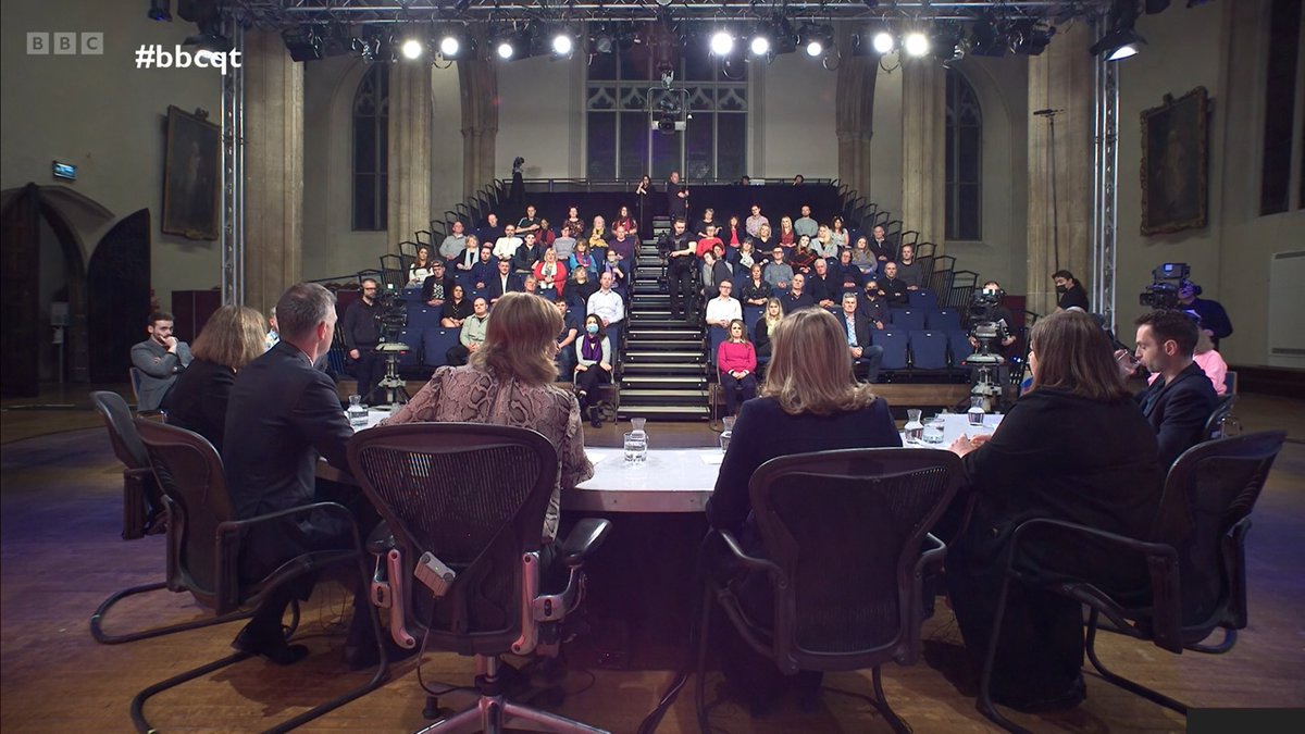 BBC Question Time tweet media