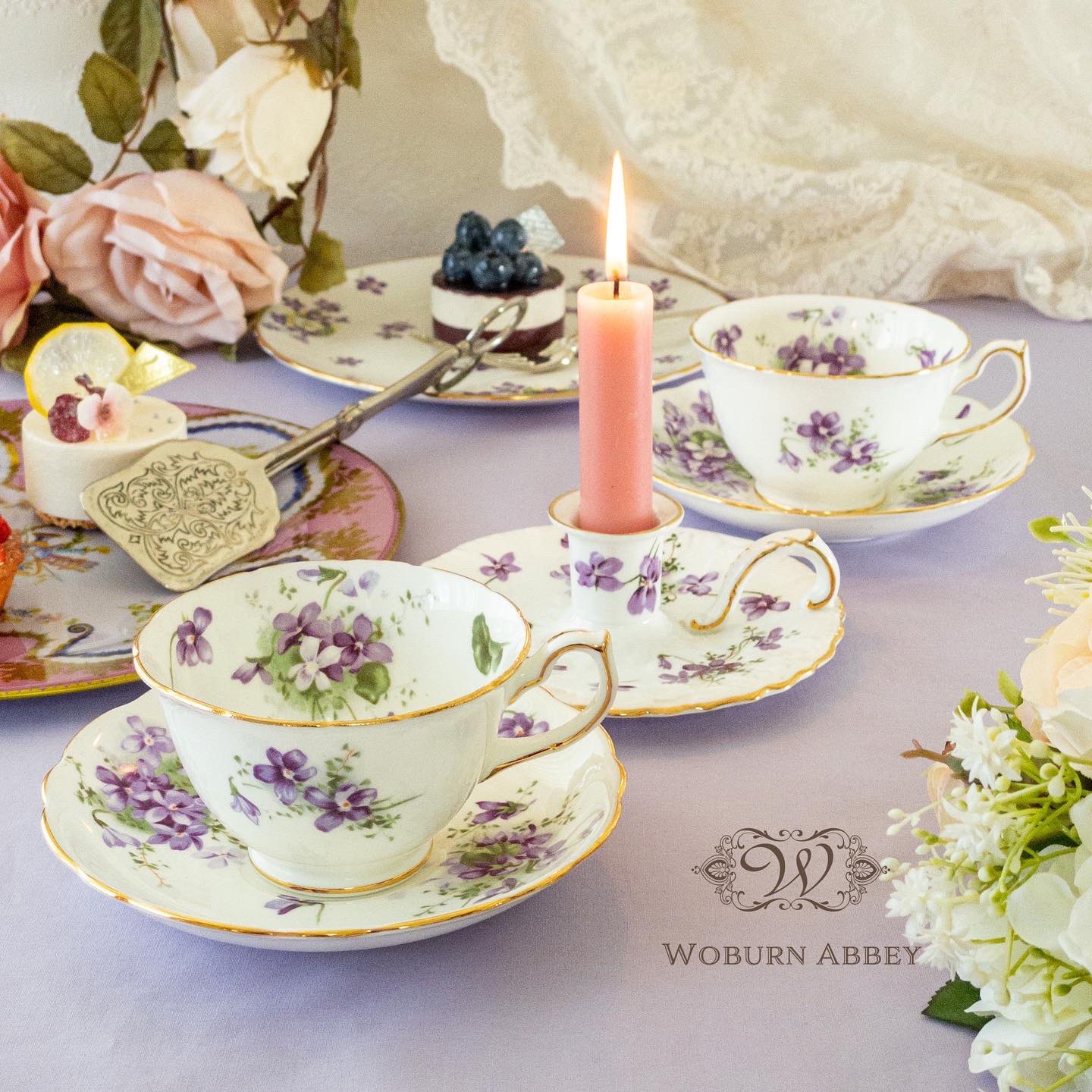 ハマースレイ すずらん キャンドルホルダー ②