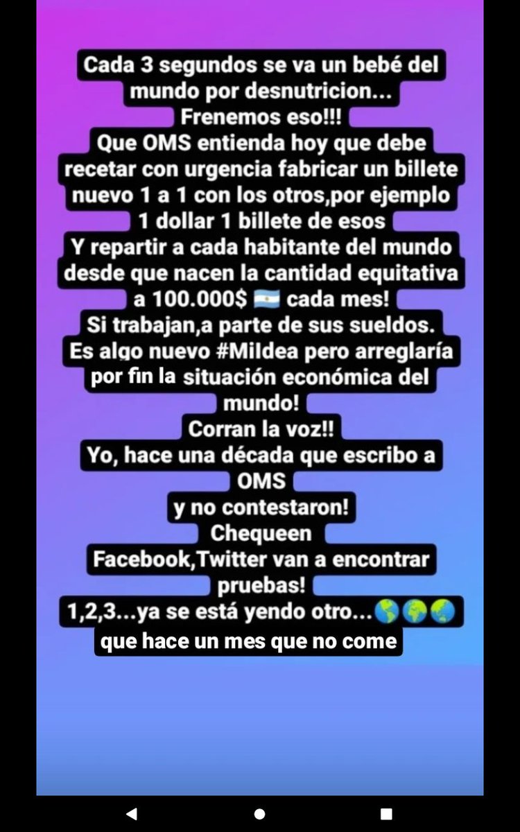 RitchieRweda's tweet photo. Otra prueba de laboratorio de que envié El mensaje a los grandes referentes para que se una el mundo
El resumen actualizado en #MiIdea https://t.co/LX0liNggP7