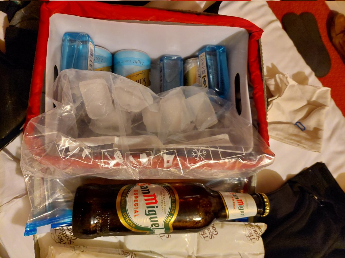 Experience from the last 2 years we know bars/pubs close on time if not early so travelling up north, we have taken an impromptu minibar!