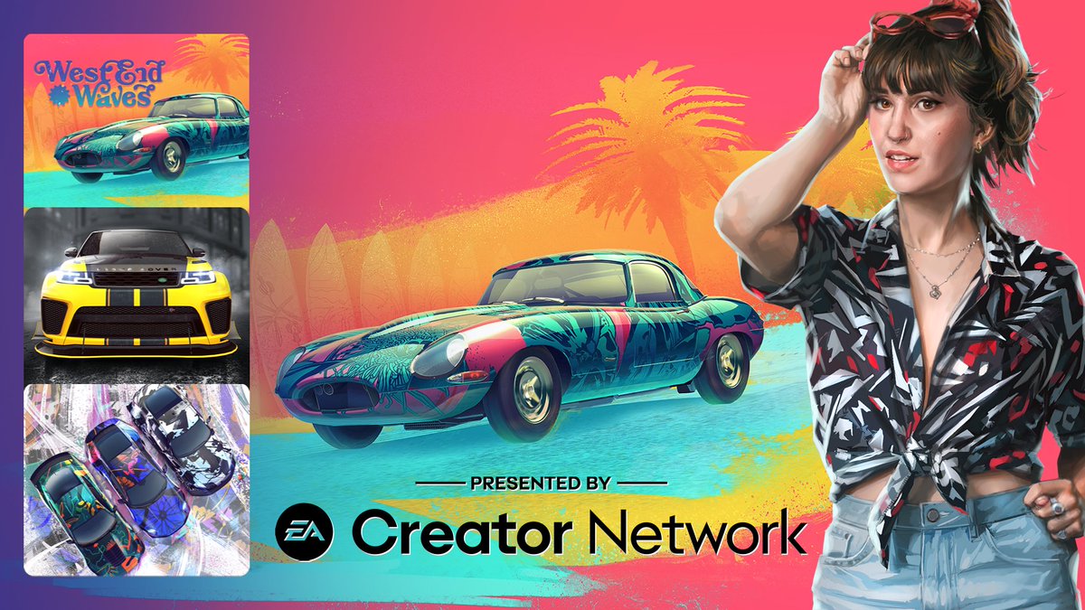 Summer's upon us! <a href="/NFSNL/">Need for Speed No Limits</a> has partnered with Australian-based mural artist George Rose for this new update - bringing street art to Blackridge. Also, debuting the first ever SUV in game - Land Rover Range Rover Sport SVR.
Complete Update Preview ▶️ youtu.be/c0VT4uLw-ok