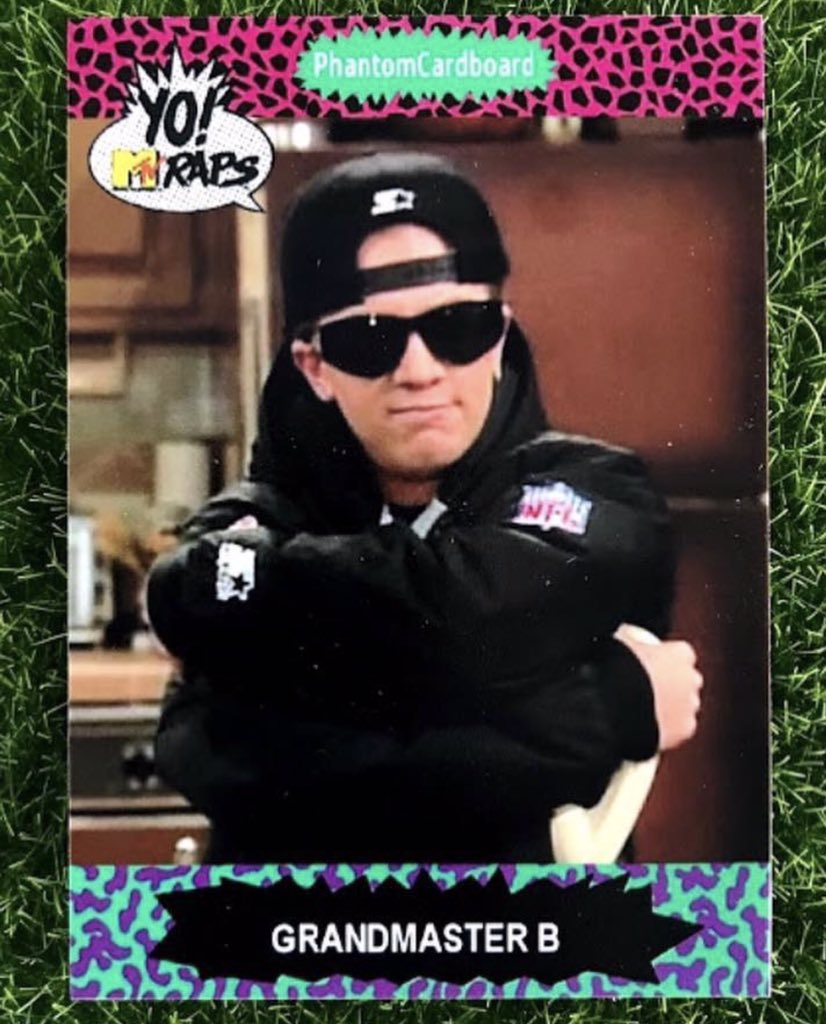 Happy Birthday to the dopest white rapper to touch a mic, Grandmaster B!!! Aka David Faustino. 