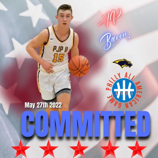 JP Baron (@jpbaron3) on Twitter photo Very hyped and yet humbled to be invited to play in the Philly All-American Game! Very hyped and yet humbled to be invited to play in the Philly All-American Game!