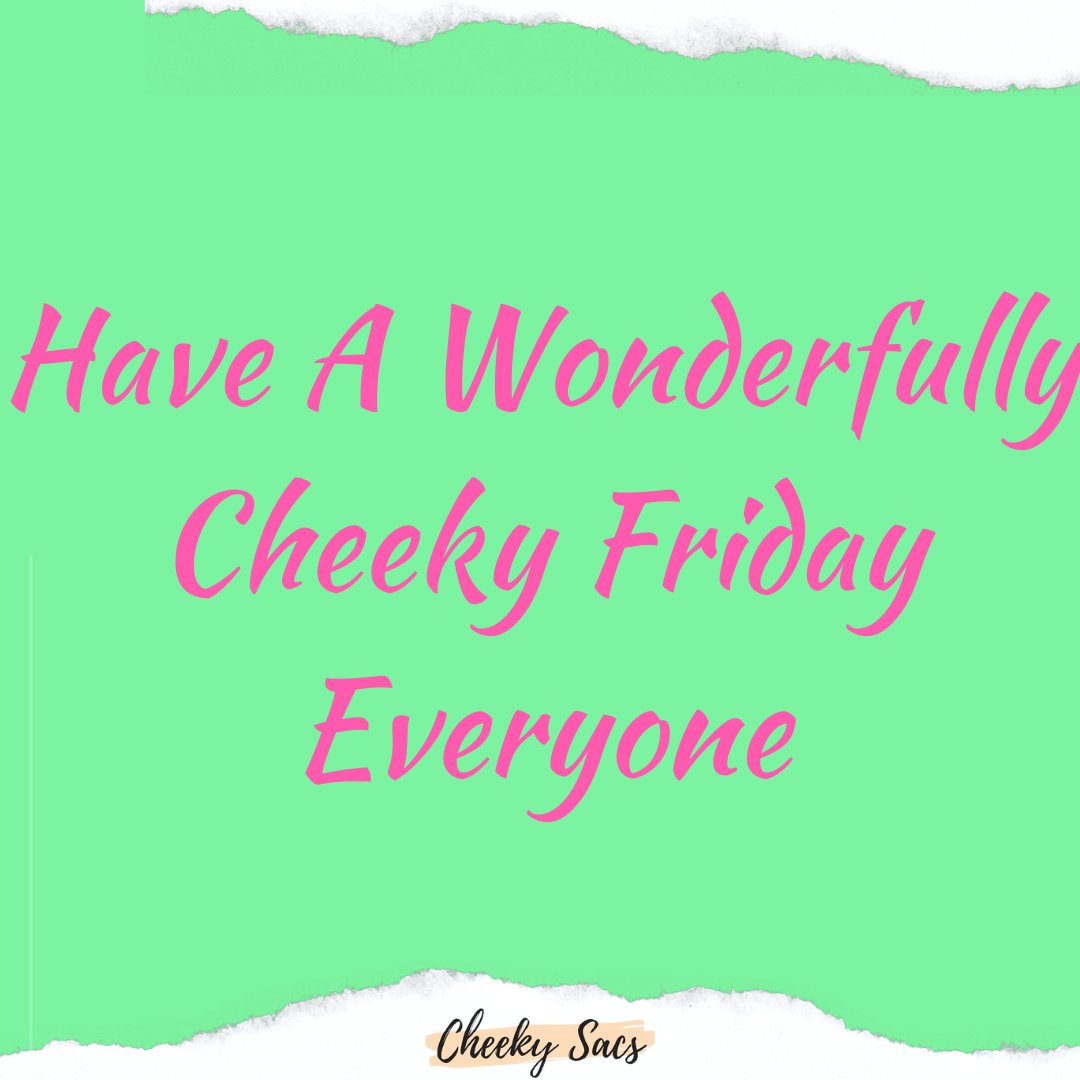 Happy Friday Everyone!
Hope you are all staying safe &amp; looking after yourselves and each other.
.
.
.
.
.
#happyfriday #lookaftereachother #cheekysacs #makinglifefun #lookafteryourself #lookoutforeachother