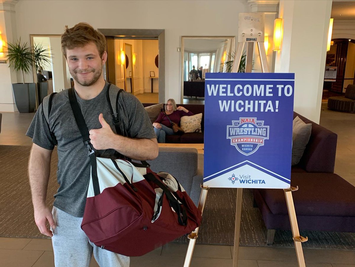 RCUWarriorWrest's tweet image. Kyle Scott, welcome to the NAIA National Championships‼️🙏🏼 Tomorrow is the opening round of the championship!! Keep Kyle in your thoughts as he competes tomorrow starting at 10am✅ #RU_Ready