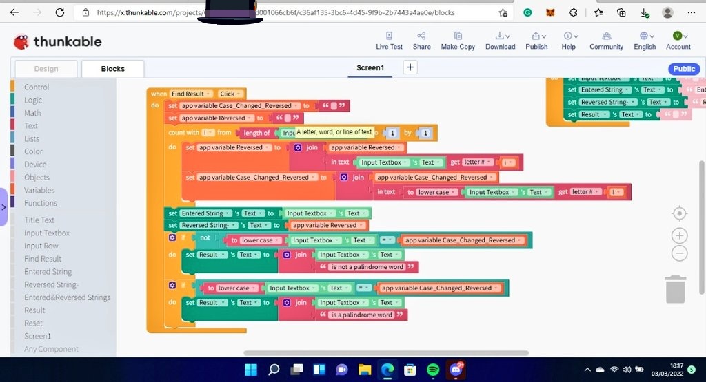 Selamat Pagi Semuanya !! 
udah ada yang pernah pakai Thunkable belum? İni lho yang waktu itu mimin ceritain tentang block based. Keliatan kayak puzzle biasa ya? 🤔 Tapi ini bisa error lho kalau berantakan. Ayo ke kelas Brightchamps buat bahas ini 👍🏻
learn.brightchamps.com/book-trial-cla…