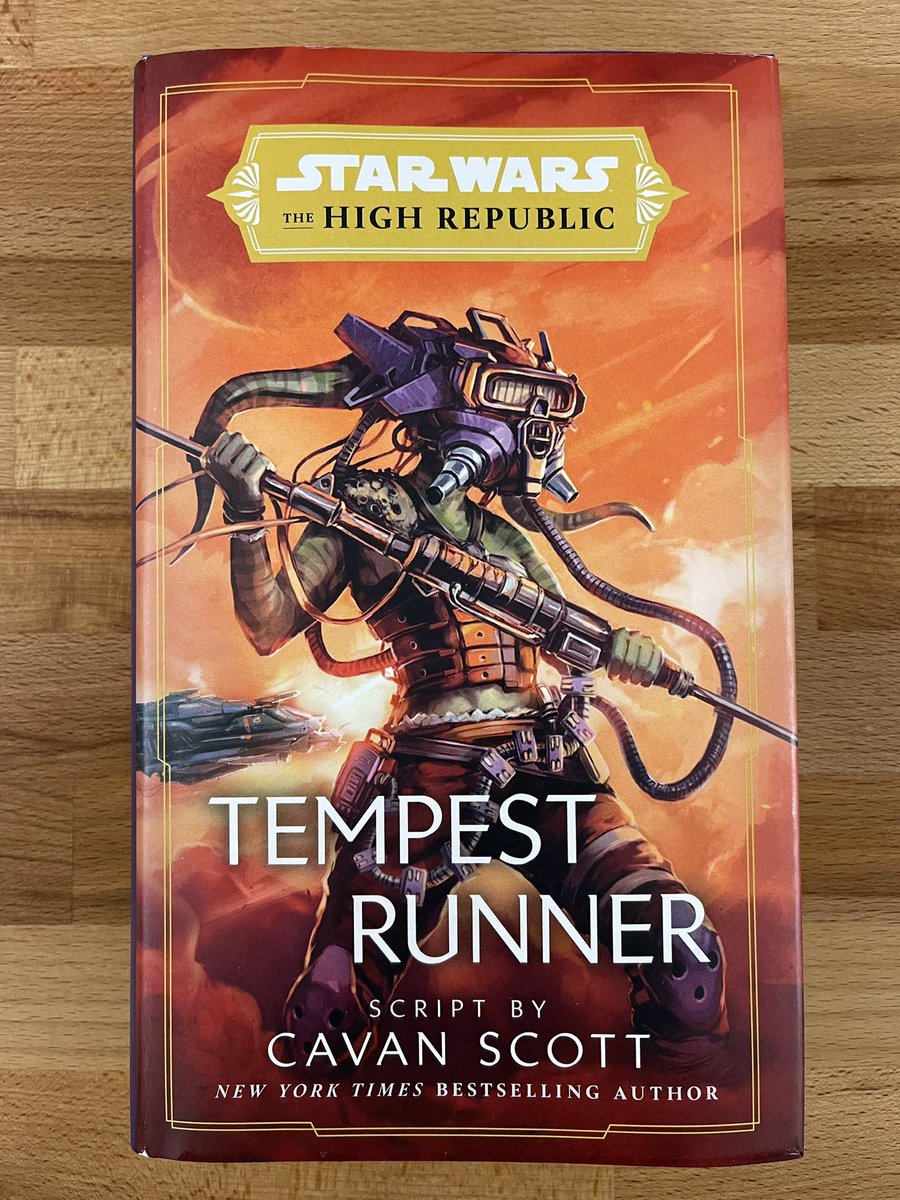 albertmpadilla's tweet photo. Tempest Runner by @cavanscott was a great audio drama but the script is where it's at for me. It's stunning to see and hold as well. Thank you, @DisneyBooks for the copy and go pick this one up when you can. #TempestRunner
Oh, and stay for the "Acknowledgements" at the end... 😉 https://t.co/WPGbAfbLcv