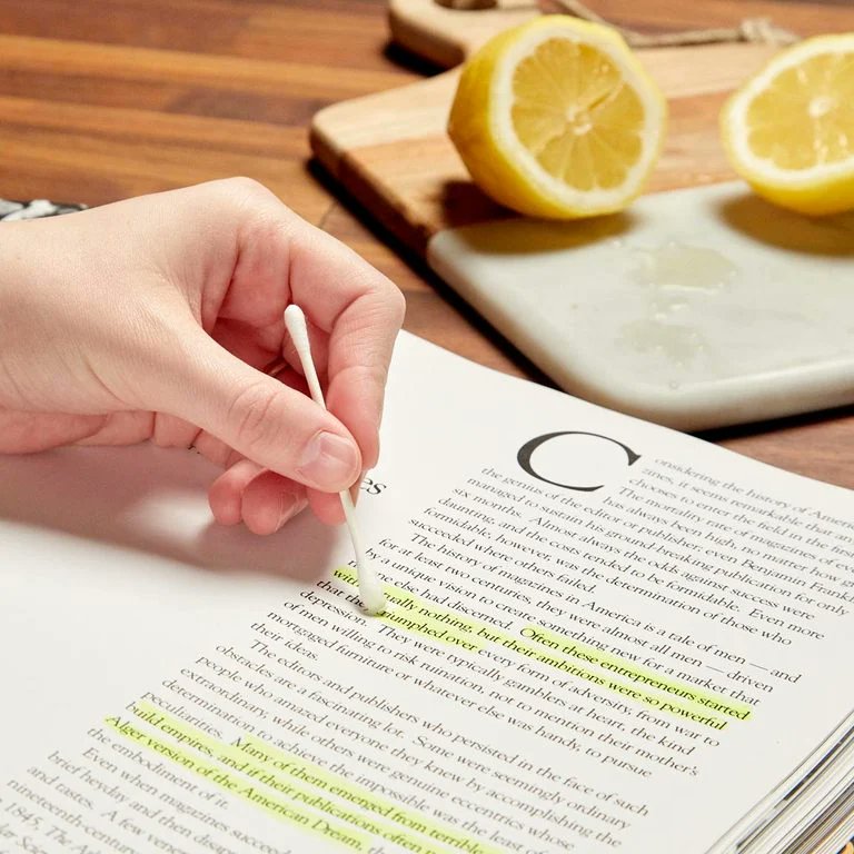 LifeHack201's tweet image. 49 Life Hacks You’ll Wish You Knew Sooner. 
These life hacks will make your daily to-dos (plus a few random projects) so much easier!

2.Remove Highlighter Stains
Ever wish you could remove highlighter marks from a book?                                             1/3