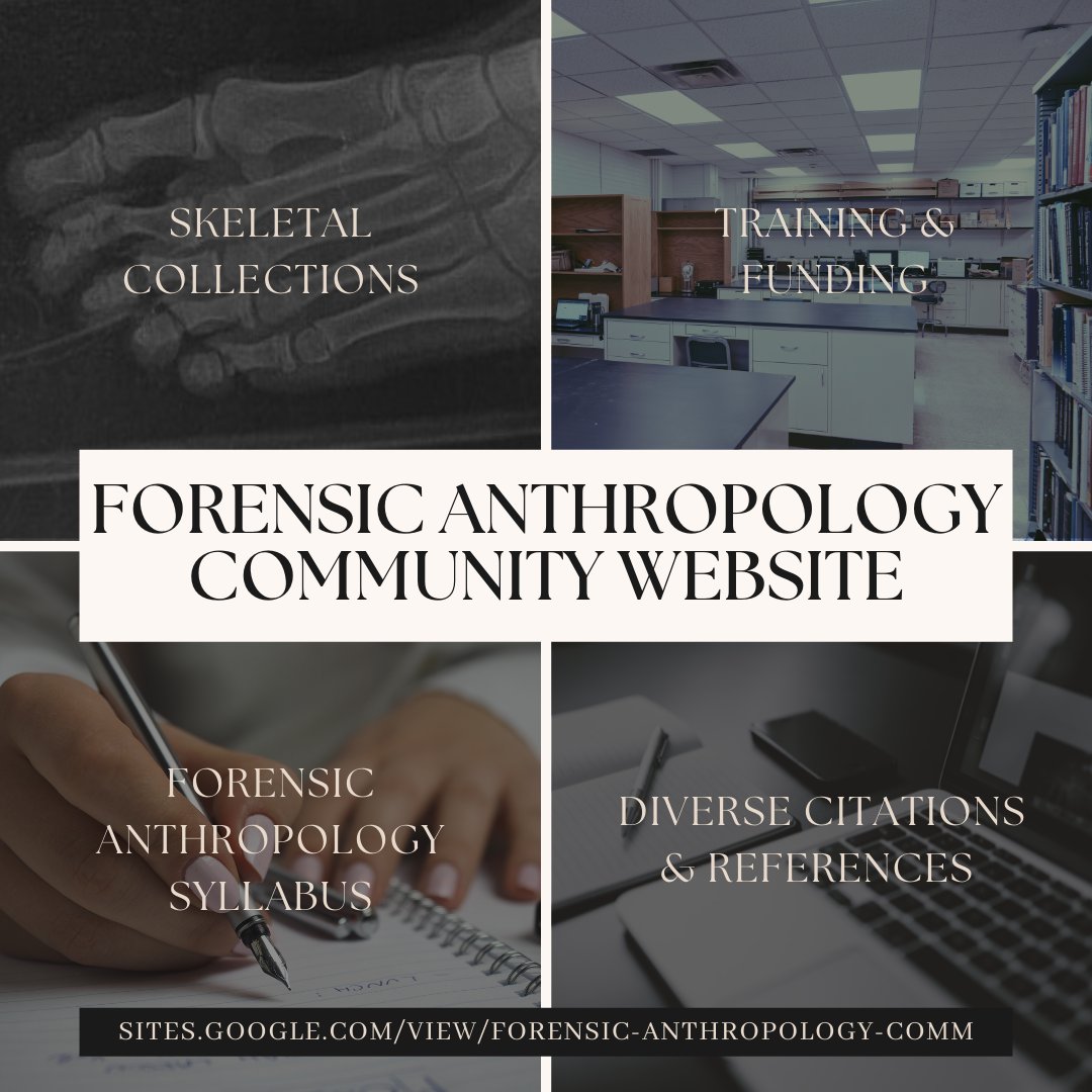 Forensic Anthropology Journal tweet media