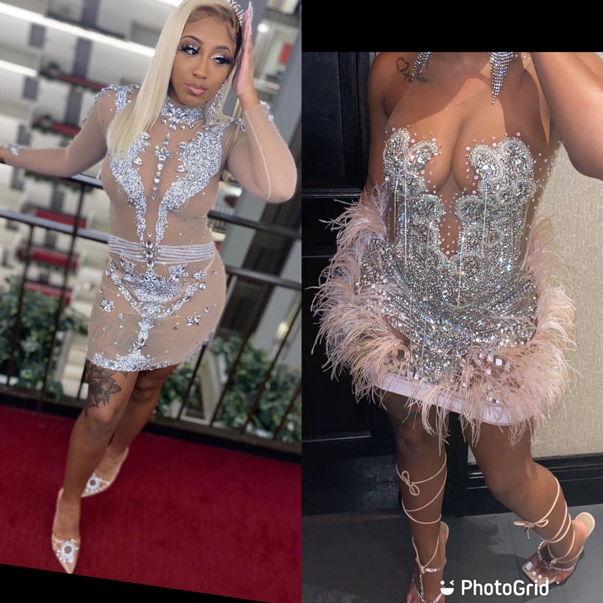 I got two birthday dresses for sale .. only worn once, dm me if you interested .